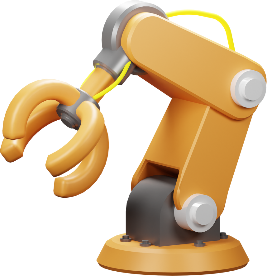 3D Robotic Arm Machine